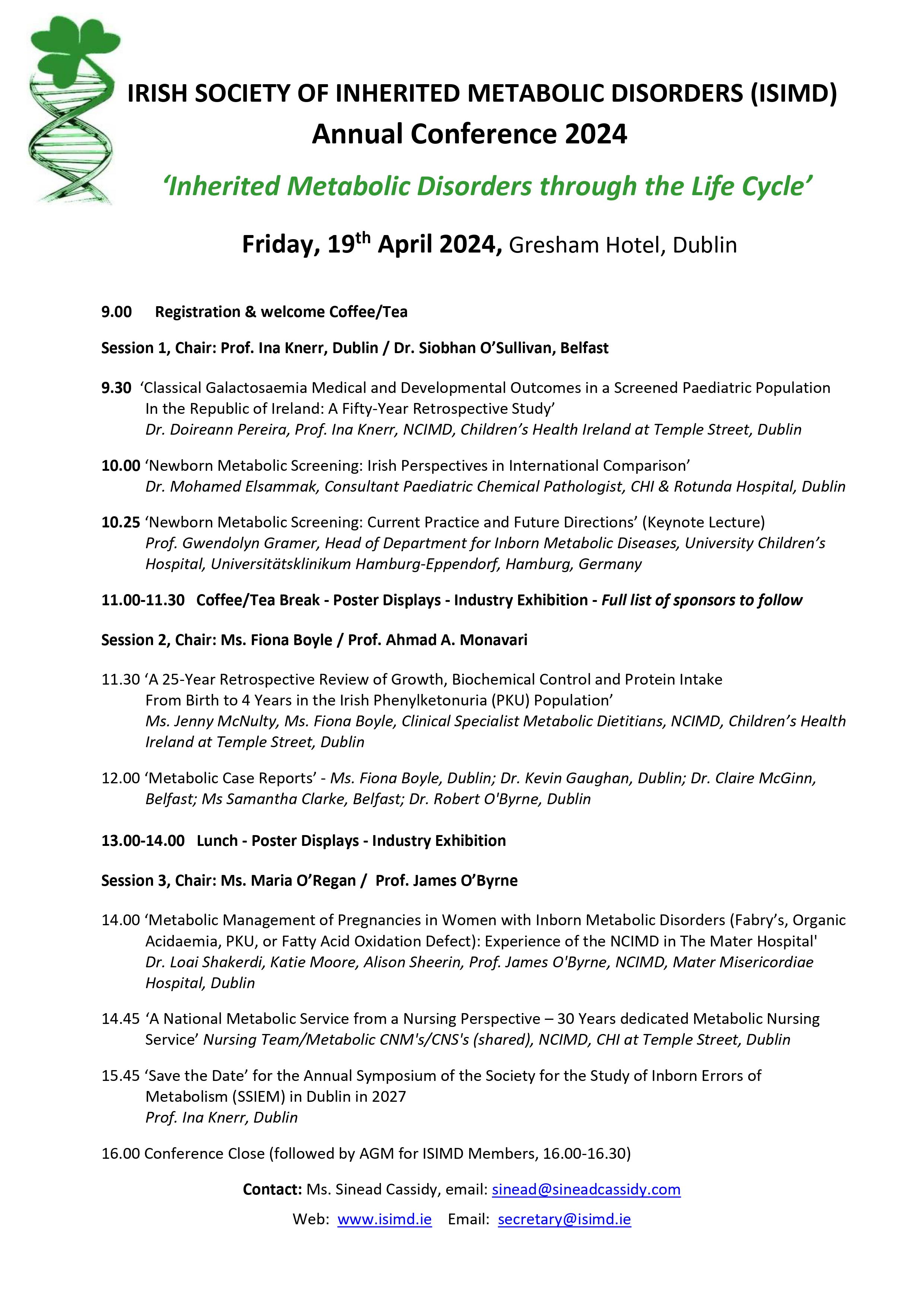 ISIMD Conference Programme 2024