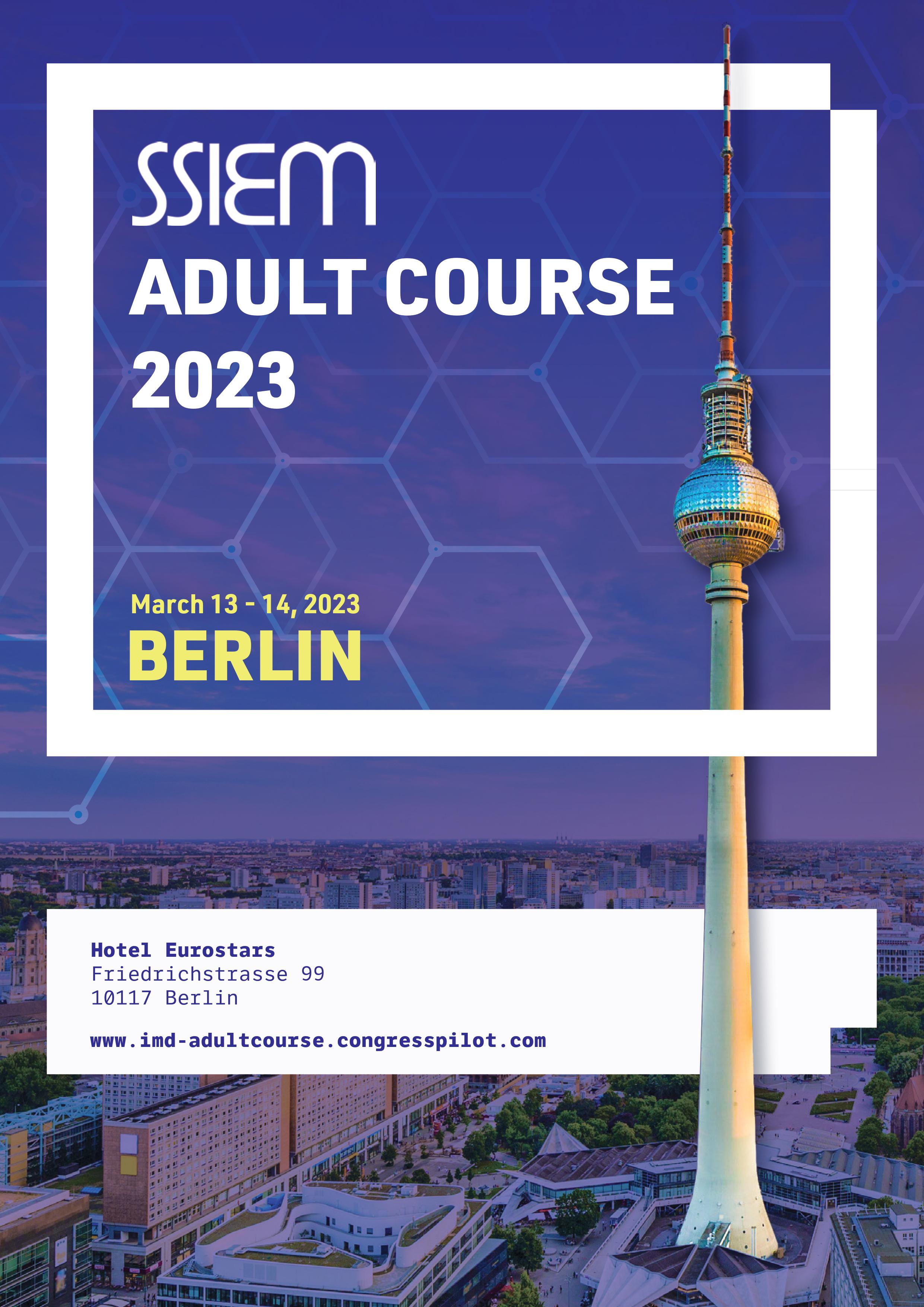 Adult Course 2023 Flyer